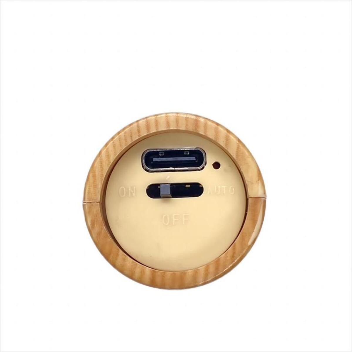 Luce notturna con sensore di movimento, luce notturna ricaricabile con sensore corporeo per interni, applique da parete a LED in legno magnetico per camera da letto, corridoio, scala, mobile, luce notturna intelligente a induzione del corpo umano